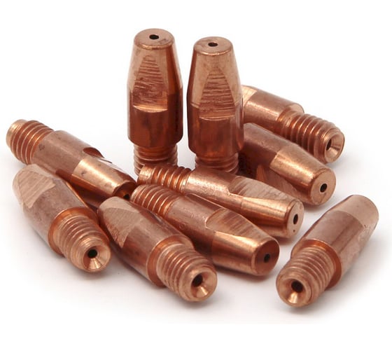 Изображение товара Наконечники контактные (100 шт; М8х37 мм; 1.2 мм; медь-хром-цирконий) DEKA СТ000001817