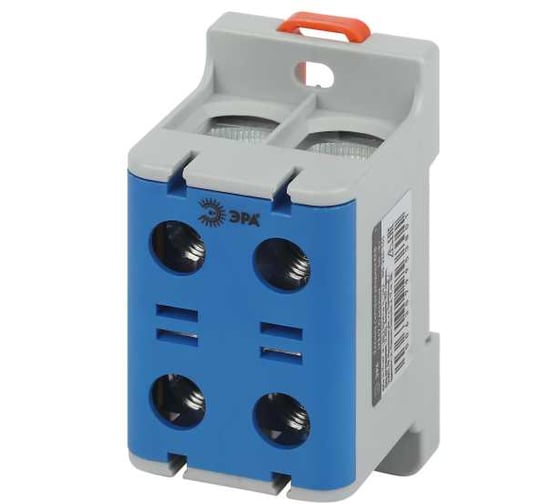 Изображение товара Клемма силовая вводная ЭРА КСВ NO224141 двойная (KE67.2) 16-95 мм2 синяя N Б0065612