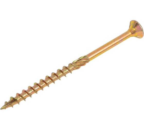 Изображение товара Саморез конструкционный Zitar потайной ЖЦ, Torx 4,5x70 100 шт, коробка 159929