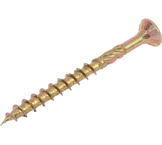 Изображение товара Саморез конструкционный Zitar потайной ЖЦ, Torx 4,5x50 100 шт, коробка 159927