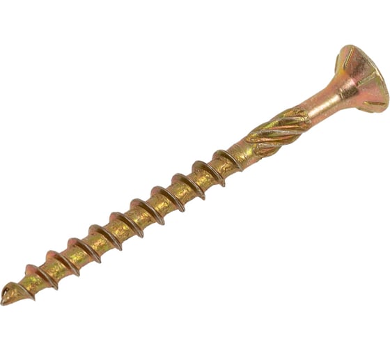 Изображение товара Саморез конструкционный Zitar потайной ЖЦ, Torx 3,5x40 100 шт, коробка 159918