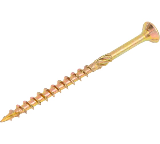 Изображение товара Саморез конструкционный Zitar потайной ЖЦ, Torx 4x60 100 шт, коробка 159925