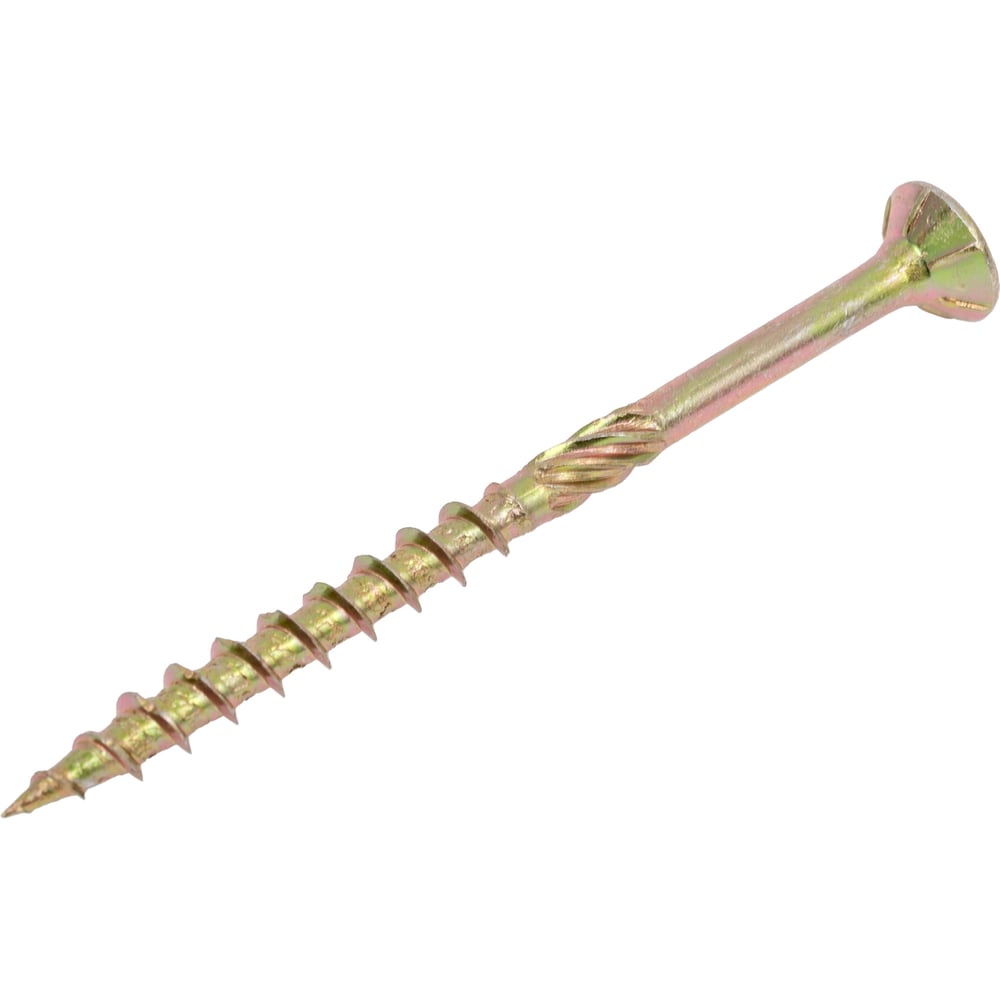 Изображение товара Саморез конструкционный Zitar потайной ЖЦ Torx 5x70 100 шт коробка