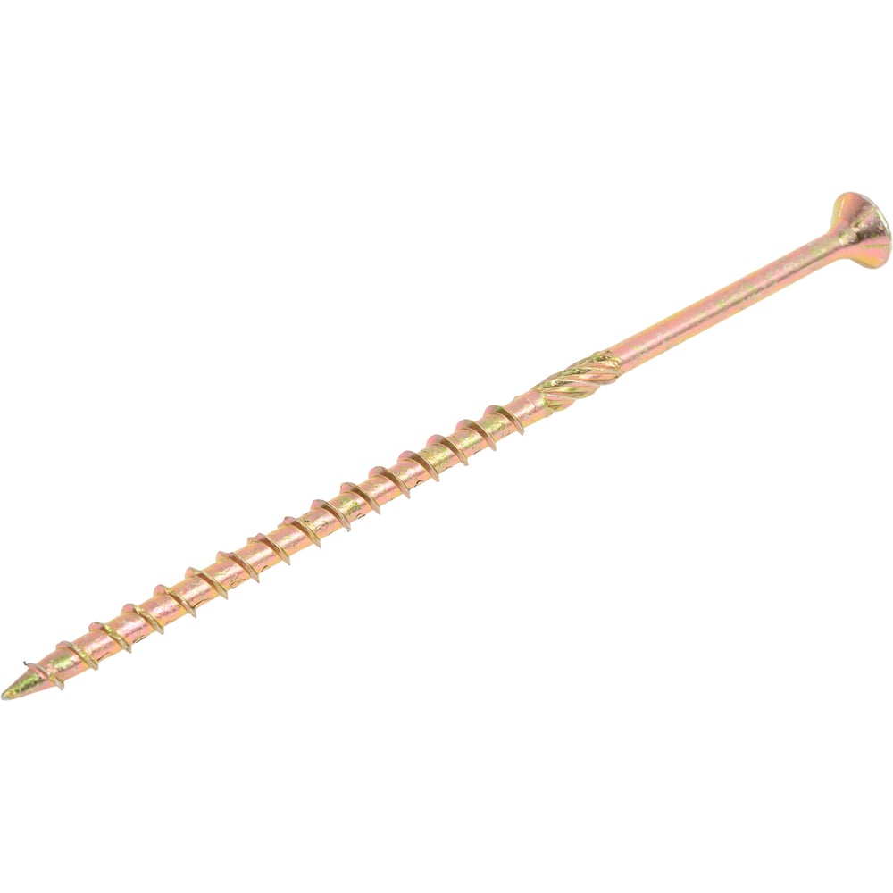 Изображение товара Саморез конструкционный Zitar потайной ЖЦ, Torx 6x140 100 шт, коробка 159942