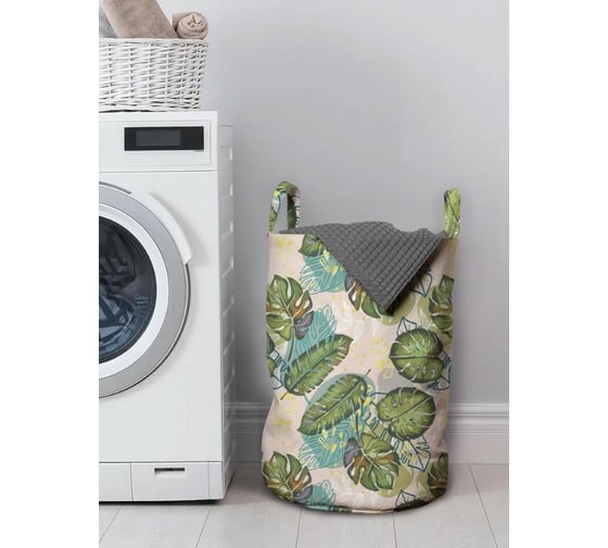 Изображение товара Корзина для хранения вещей JoyArty Тропическая атмосфера 35x50 см gaba_385272_M