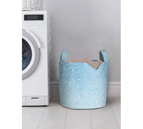 Изображение товара Корзина для хранения вещей JoyArty  Зимняя сказка 35x35 см  gaba_378456_S