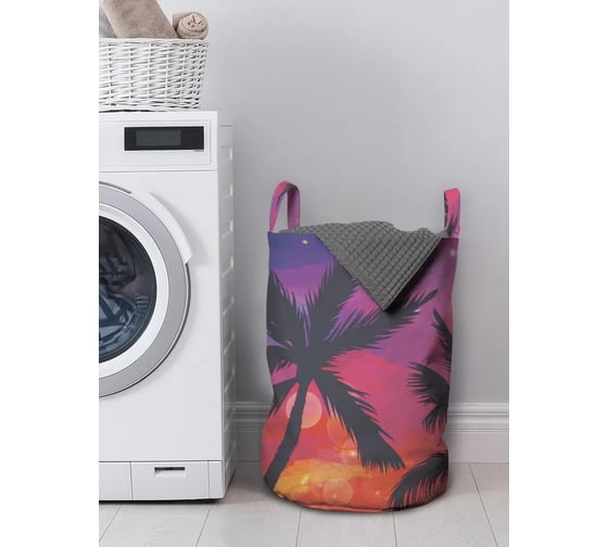 Изображение товара Корзина для хранения вещей JoyArty  Любовь на берегу океана 35x50 см  gaba_385264_M