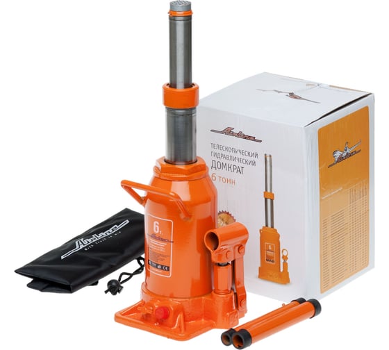 Изображение товара Телескопический домкрат Airline 6 т, в сумке, MIN - 230 мм, MAX - 480 мм AJ-TB-06