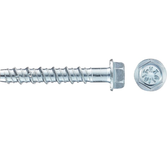 Изображение товара Анкер-шуруп для бетона Tecfi HX 10x80/10 20 шт. пакет 148915
