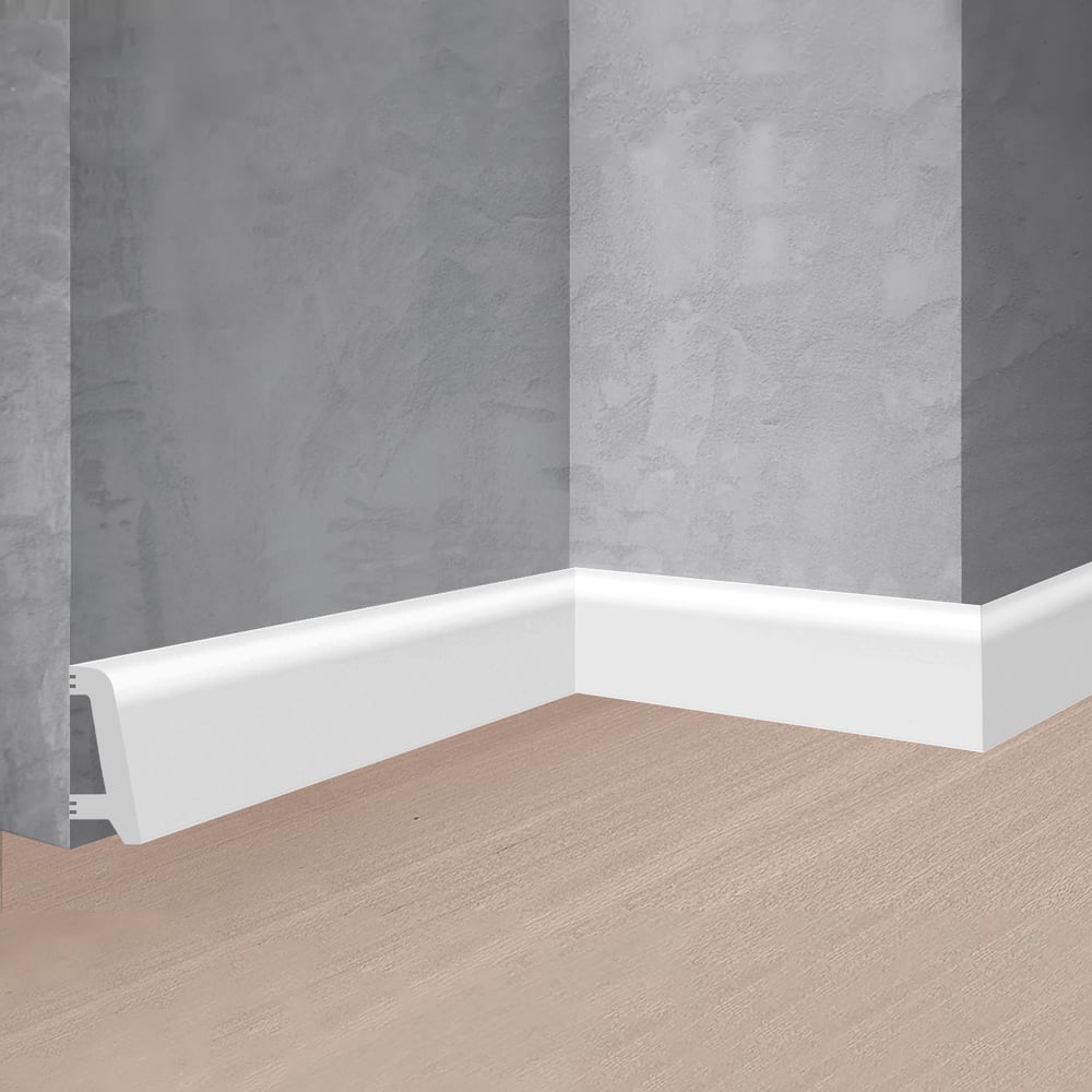 Ударопрочный напольный плинтус Stenopol C7231