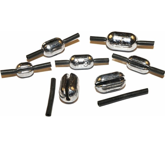 Изображение товара Быстросъемные грузила SALMO QUICK SLADE скользящие, 1.0-3.0г, набор 1 1008-BS001