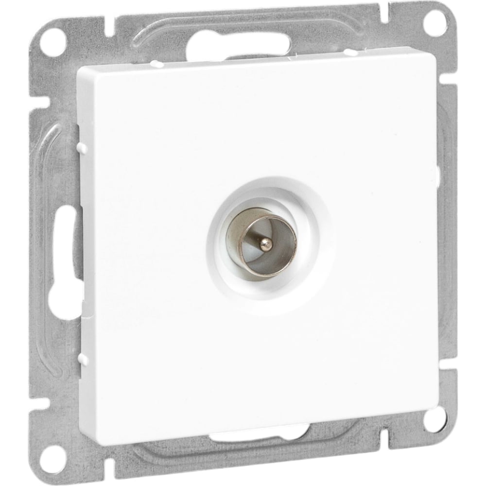 Изображение товара Механизм розетки TV EKF Эпика одиночный белого цвета