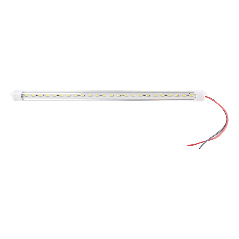 Изображение товара Подсветка салона с выключателем Крал 12 V Белая 30 см Диодный (10 шт.) 3601