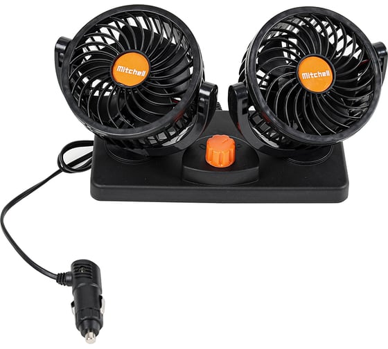 Изображение товара Вентилятор Крал 24V Двойной с подставкой T304 Turbo 3666