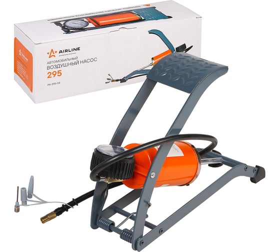 Изображение товара Воздушный насос Airline 295 ножной, механический, 295 см3 PA-295-04