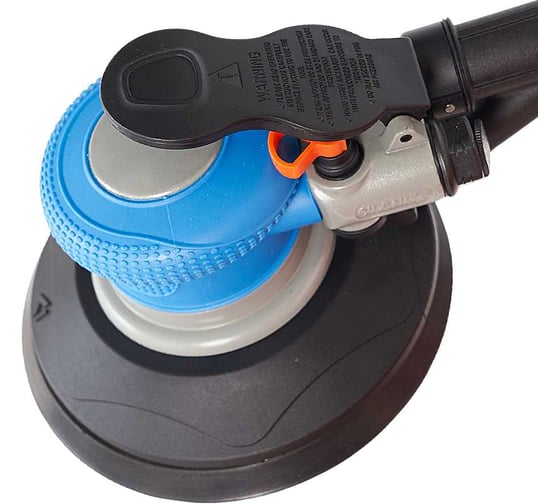 Изображение товара Шлифмашина пневматическая эксцентриковая Polyecs 5 мм, 150 мм POL-1338