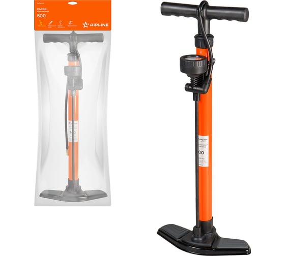 Изображение товара Воздушный насос Airline 500 ручной, механический, 500 см3 PA-500-03