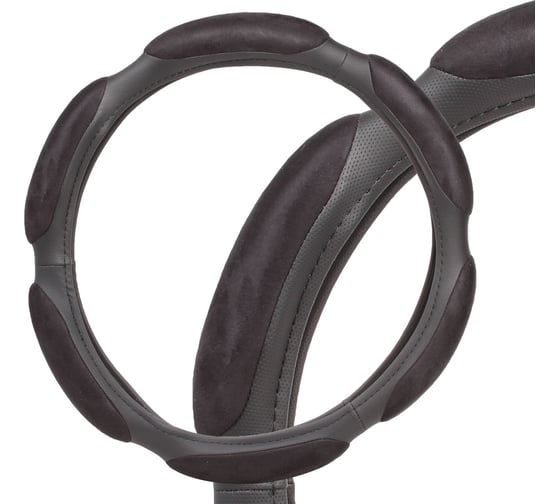 Изображение товара Спонжевая оплетка на руль Airline, черная, 38 см/M AWC-SS-08M