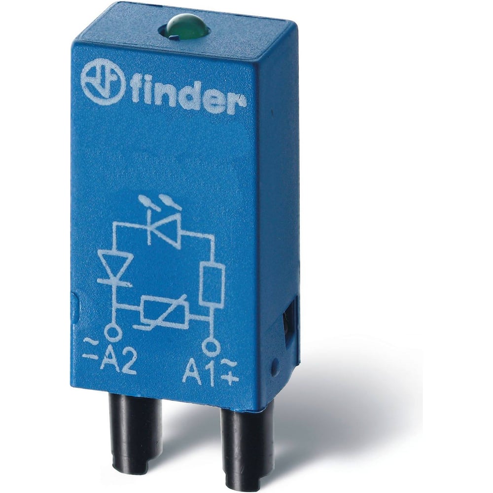 Модуль индикации и защиты Finder дополнительный контактный модуль для контакторов 22 44 22 64 finder