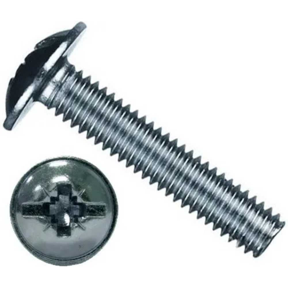 Изображение товара Винт с полукруглой головой и прессшайбой BlackWeld 3x6 цинк DIN 967 (2500 шт.)