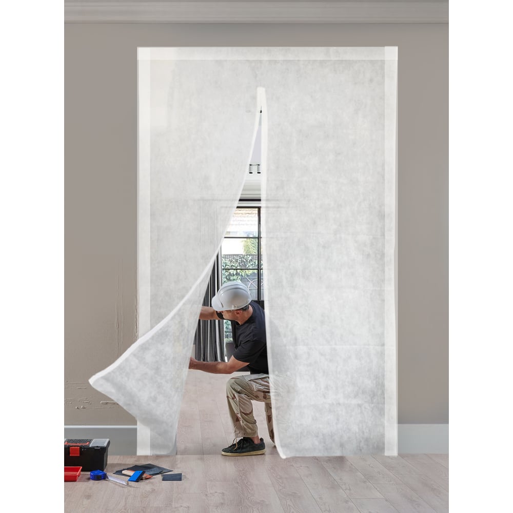 Изображение товара Дверь на молнии ТекСтиль спанбонд 220x150 тип I