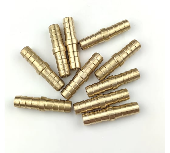 Изображение товара Соединитель Профитт латунный елочка 10 мм, 10 шт 9275822