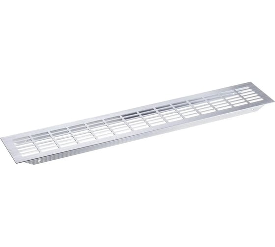 Изображение товара Решетка вентиляционная GTV 480x80 мм, шлифованная сталь KK-W80800-06