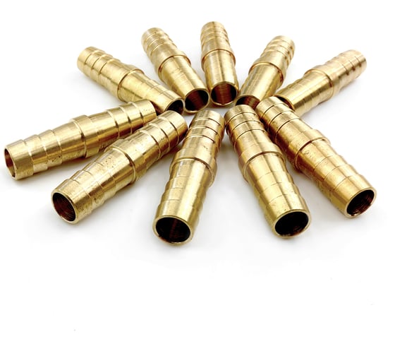 Изображение товара Соединитель Профитт латунный елочка 12 мм, 10 шт 9275884