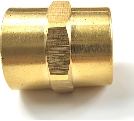 Изображение товара Муфта Профитт латунная пневмо 1/2" ВР, 10 шт 9276041