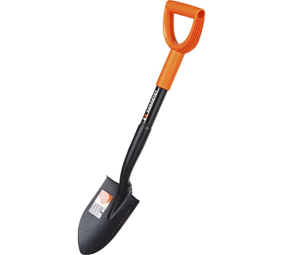 Изображение товара Лопата садовая укороченная Квалитет ЛС-У-700 металлический черенок, 6705394