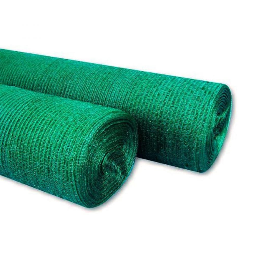 Фасадная сетка Мегапласт сетка затеняющая 55% 3х10м зеленый