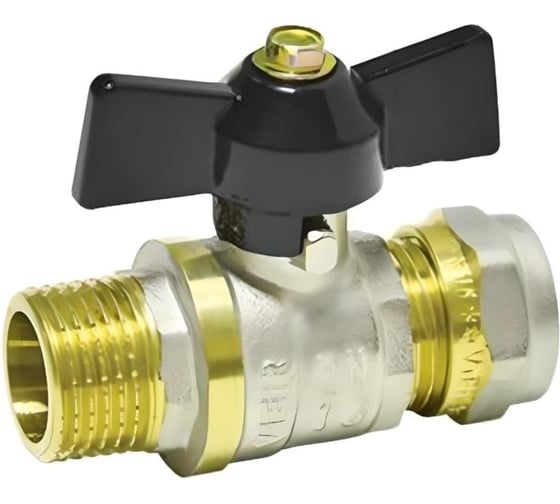 Изображение товара Кран VIEIR м/п 20 ц х 1/2 нар бабочка (100) VRLM201