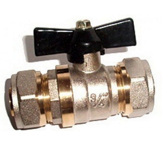 Изображение товара Кран VIEIR м/п 20 ц/ц бабочка (100) VRL2020