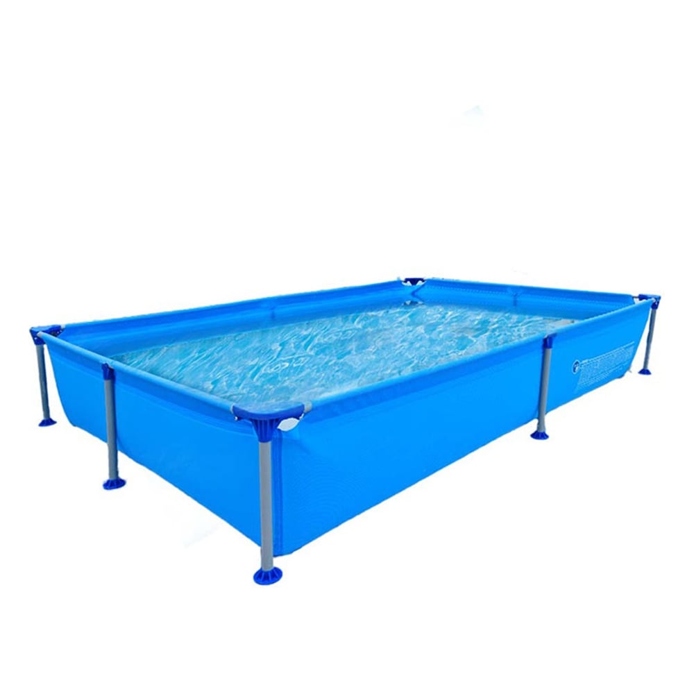 Изображение товара Бассейн каркасный прямоугольный Avenli 228х159х42 см, 1287 л, 17804 (цвет голубой) 109411 Изображение товара Бассейн каркасный прямоугольный Avenli 228х159х42 см, 1287 л, 17804 (цвет голубой) 109411