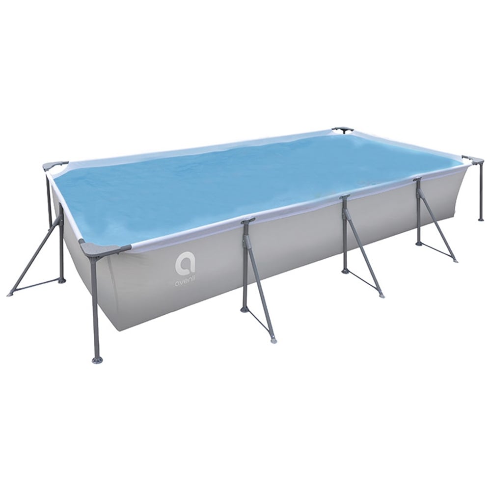 Изображение товара Каркасный бассейн Avenli 394х207х80 см с фильтр-насосом