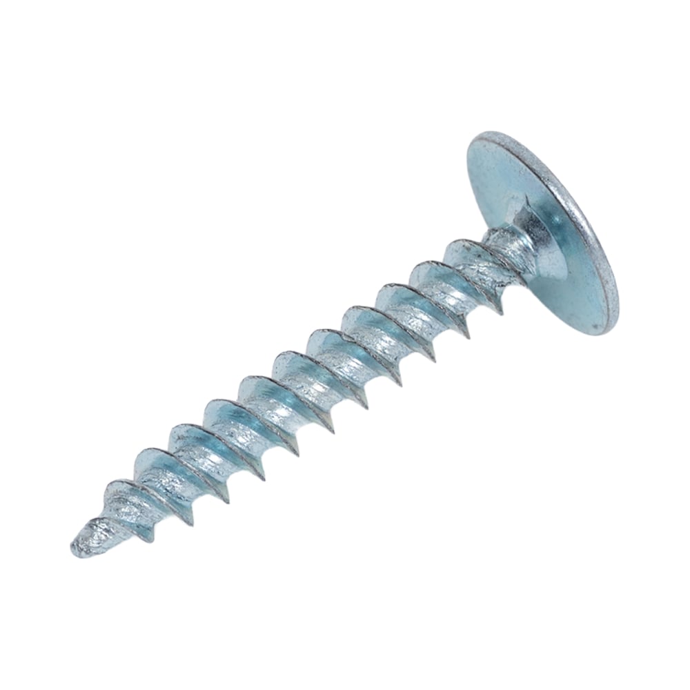 Изображение товара Саморез с прессшайбой 4,2x25 острый цинк упаковка 200 шт