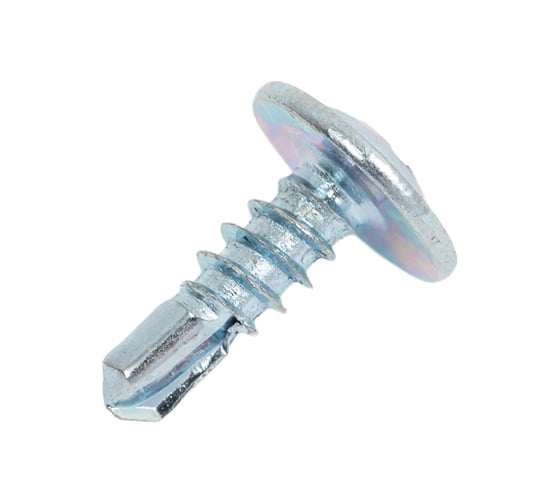 Изображение товара Саморез с прессшайбой 4,2x13 со сверлом, цинк, 500 шт. ВИ 1299151