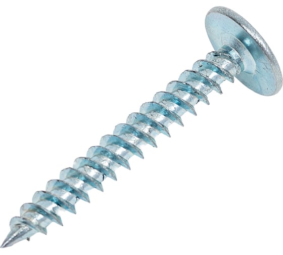 Изображение товара Саморез с прессшайбой 4,2x32 острый, цинк, 1000 шт. ВИ 1299259