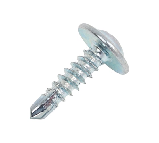 Изображение товара Саморез с прессшайбой 4,2x16 со сверлом, цинк, 1 кг ВИ 1299303