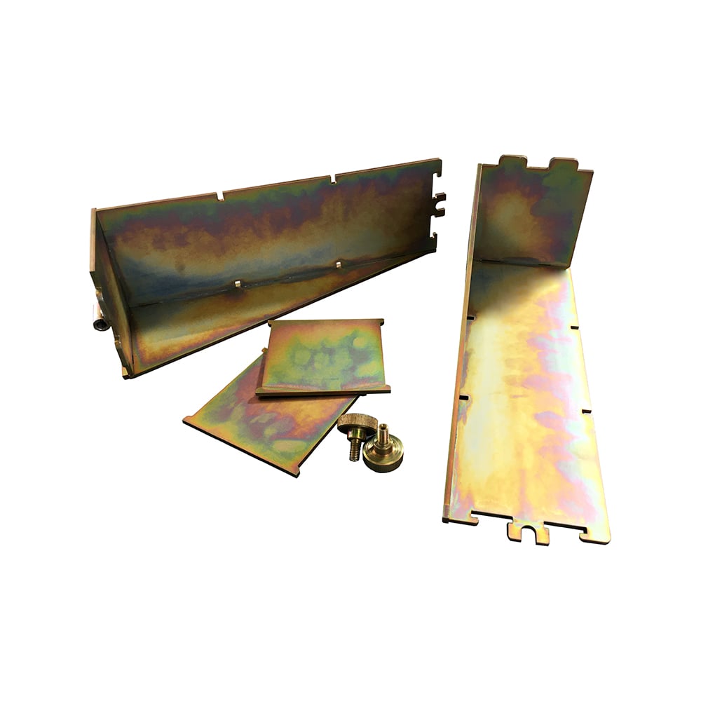 Изображение товара Кубическая форма TeaM 3ФК-100/5, оцинкованная, трехгнездовая 3ФК1005Ц