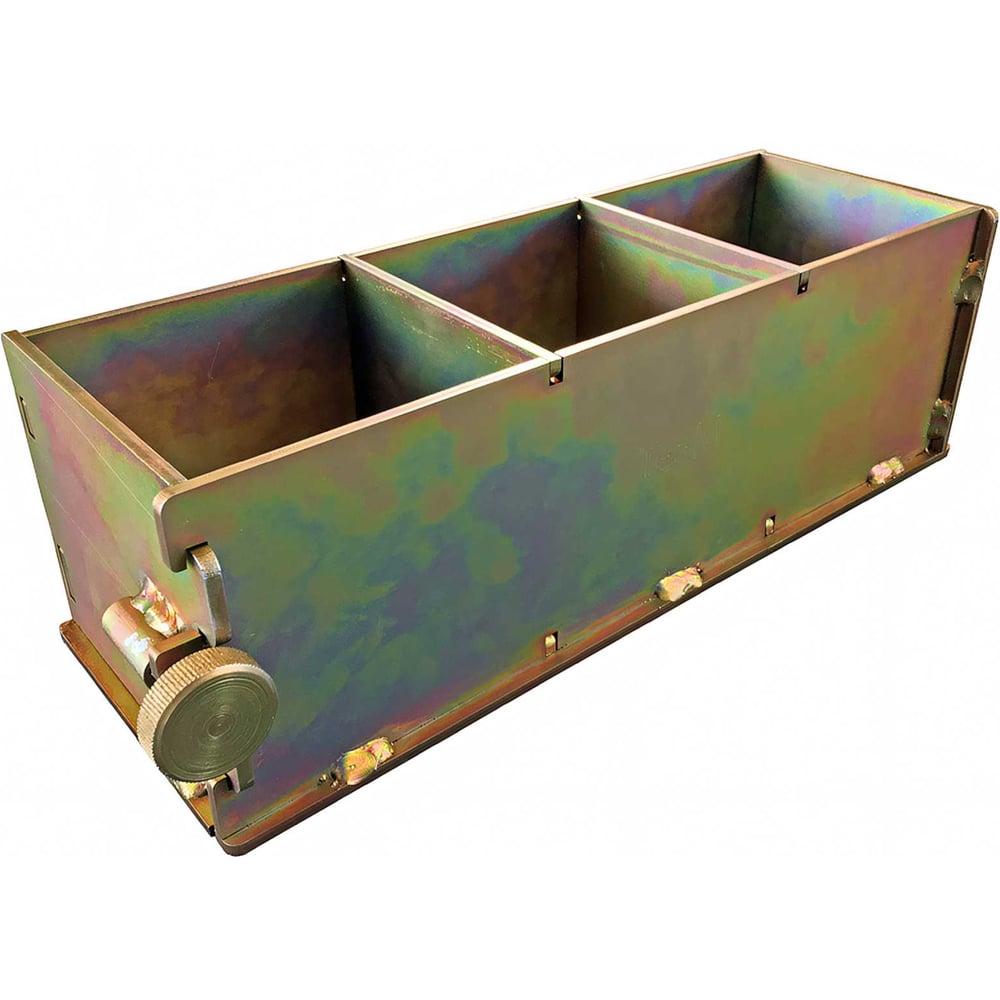 Изображение товара Форма для запекания TeaM 3ФК-70/5, трехгнездовая оцинкованная