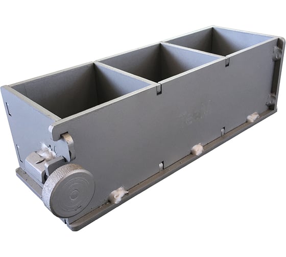 Изображение товара Кубическая форма TeaM 3ФК-70/5, окрашенная, трехгнездовая 3ФК705К