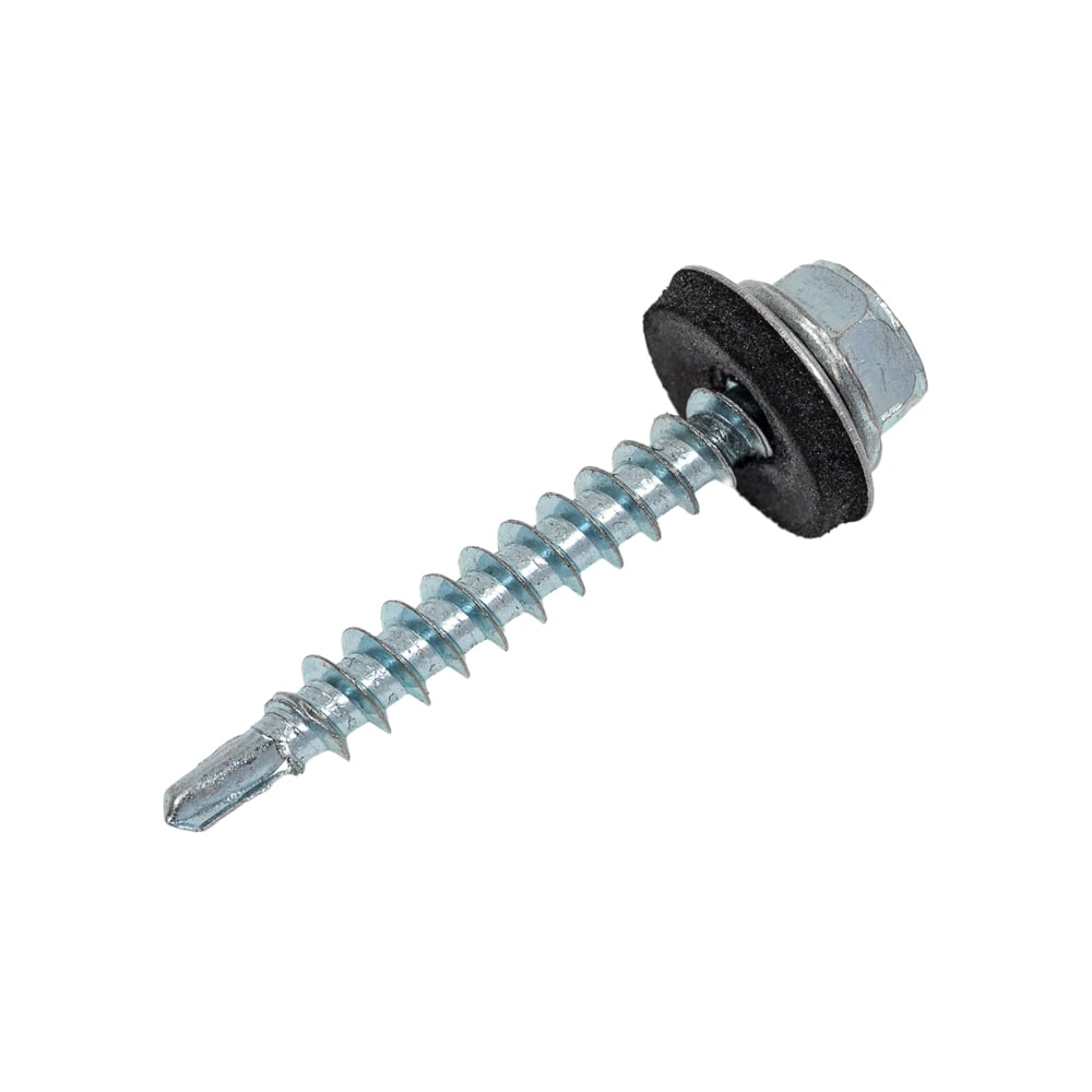 Изображение товара Саморез кровельный 4,8x35 оцинкованный для дерева ВИ 1299145 (80шт.)