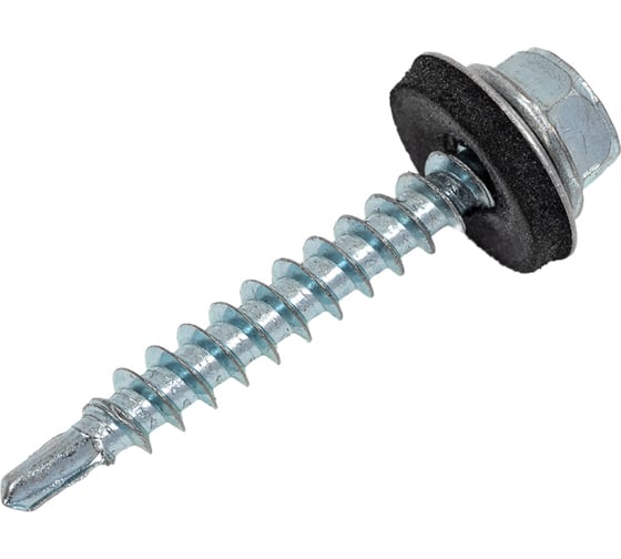 Изображение товара Саморез кровельный 4,8x35 оцинк. по дереву (80шт.) ВИ 1299145