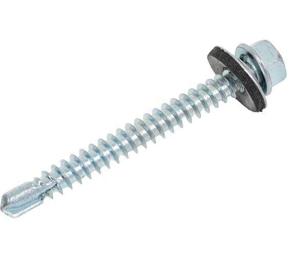Изображение товара Саморез кровельный 5,5x51 оцинк. по металлу (40шт.) ВИ 1299187