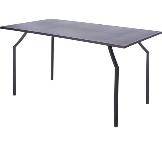 Изображение товара Стол Удачная Мебель Суаре металл, 140x80x73 см, графит, F5.140A
