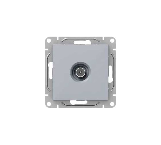 Изображение товара Механизм розетки TV EKF Эпика оконечная, алюминий UP1-SOA-TV-3