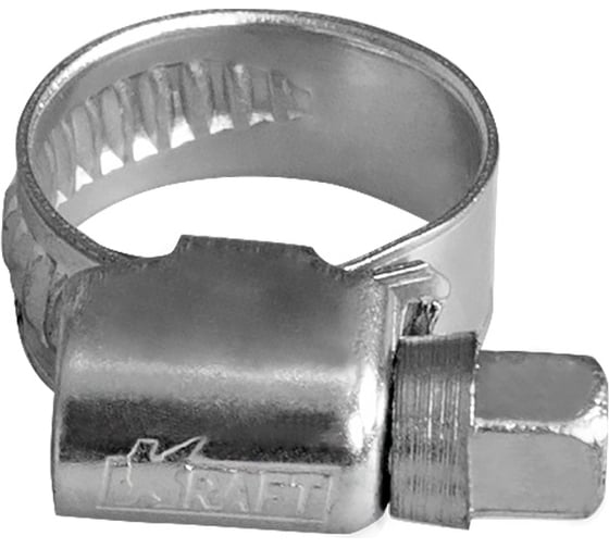 Изображение товара Червячный хомут KRAFT 10-16 мм, уп. 100 шт. KT 880201