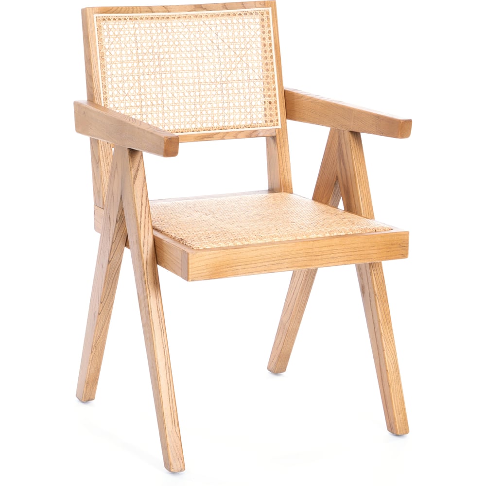 Изображение товара Комплект кресел Tetchair LOKI 2 шт из дерева и ротанга для улицы и интерьера