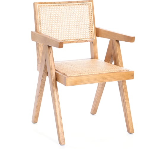 Изображение товара Комплект кресел Tetchair LOKI 2 шт, дерево вяз, ротанг, Груша (№3) 24340